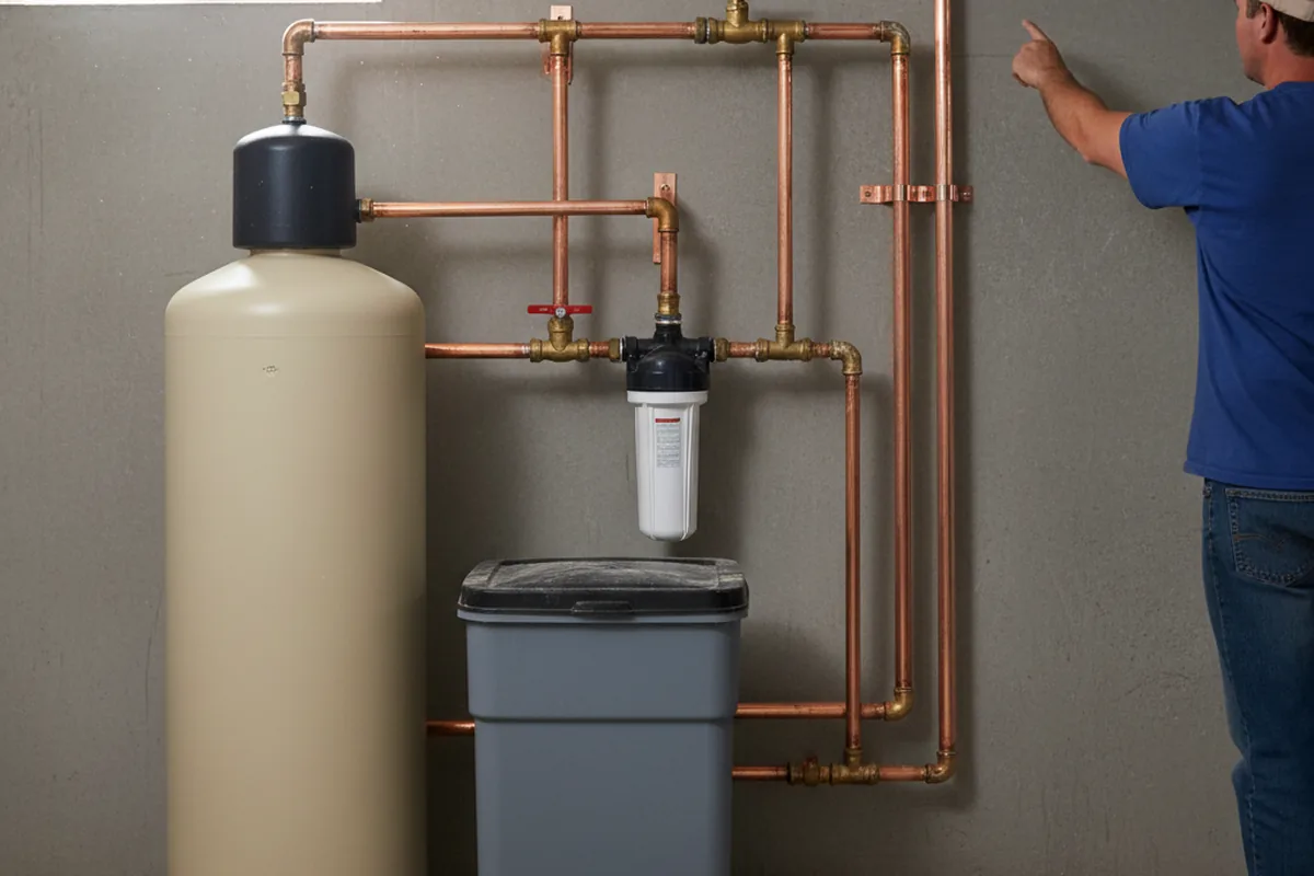 Whole-house water treatment system installed in Nelliston